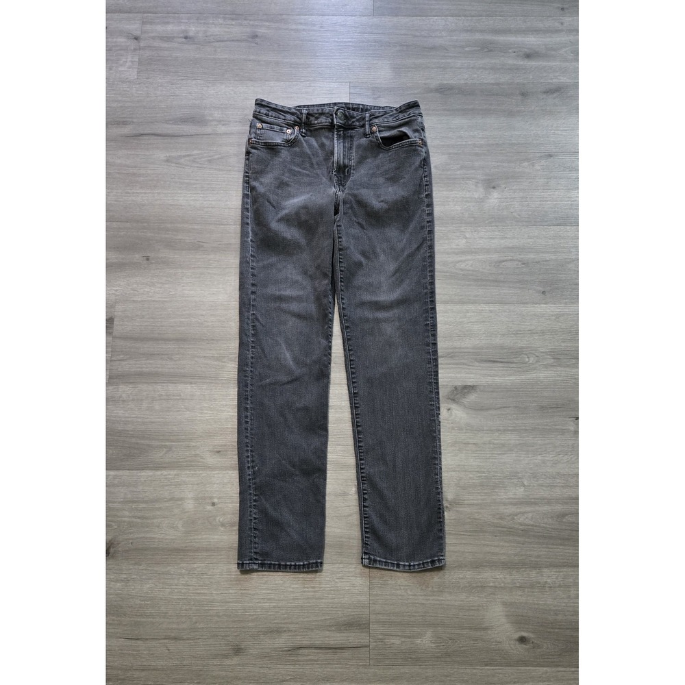 American Eagle Men's Jeans Airflex Plus 33x34 Original Straight Black